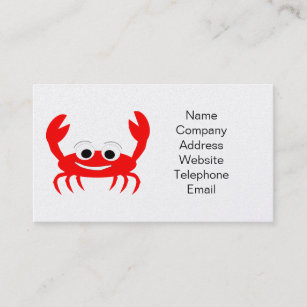 Crab Business Card