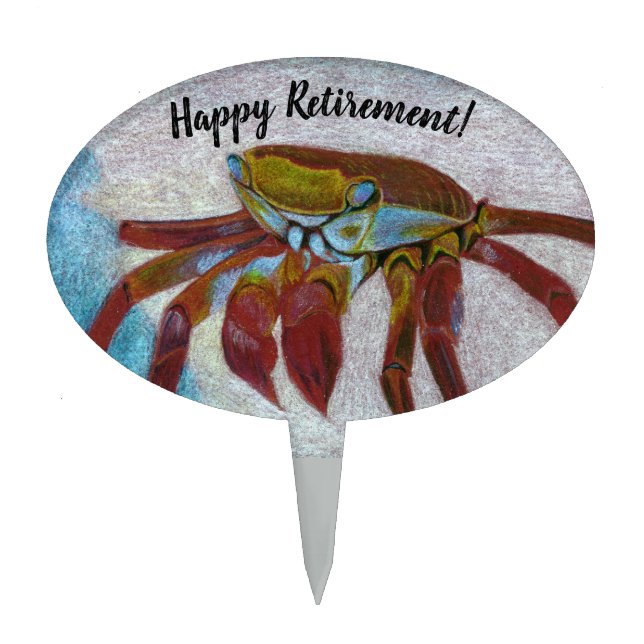 Crab Cake Topper (Front)