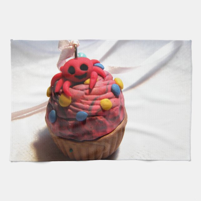 Crab Cupcake Towel (Horizontal)