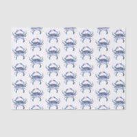 Crab Decorative Tissue Paper Pattern Beach