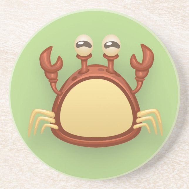 Crab Drink Coaster (Front)