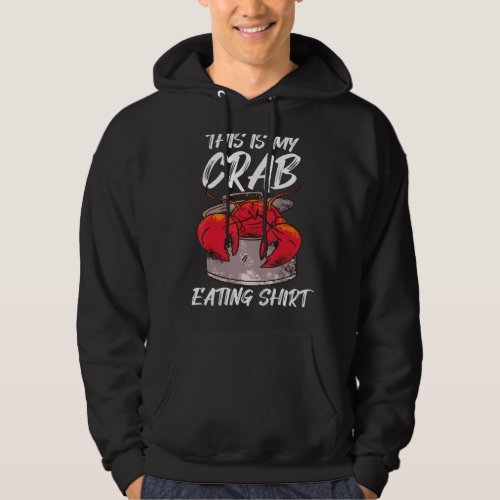 Crab Eating Crawfish Pot Lobster Hoodie