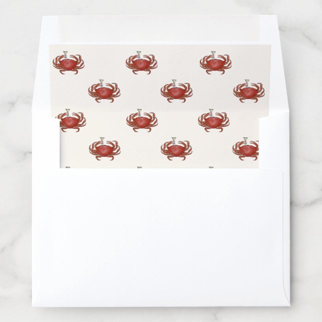 Crab Envelopes Liners  (In Envelope)