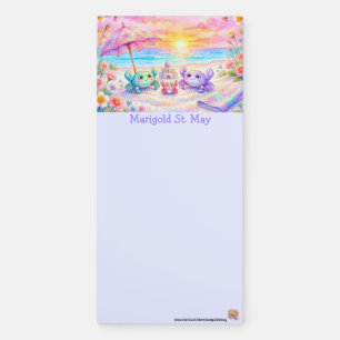 Crab Family Beach Notepad
