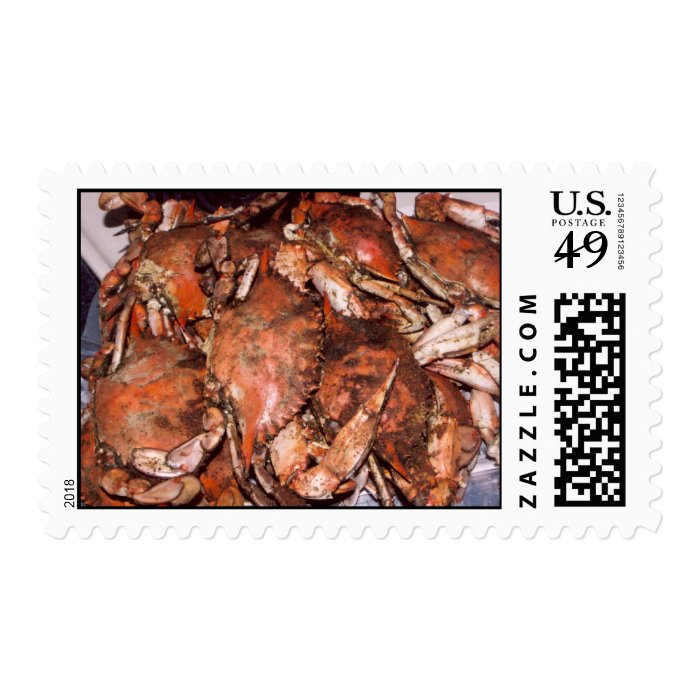 Crab Feast Postage Stamp Zazzle
