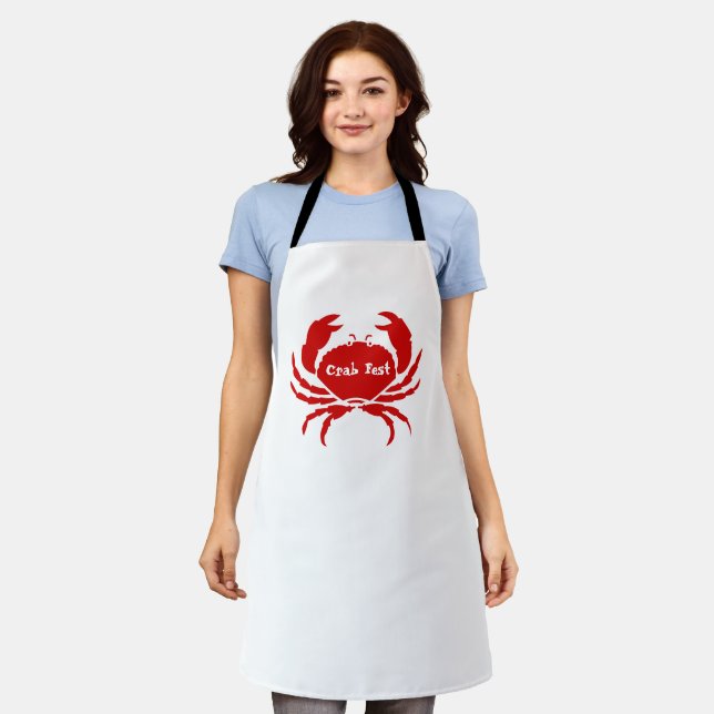 Crab Fest Apron (Worn)