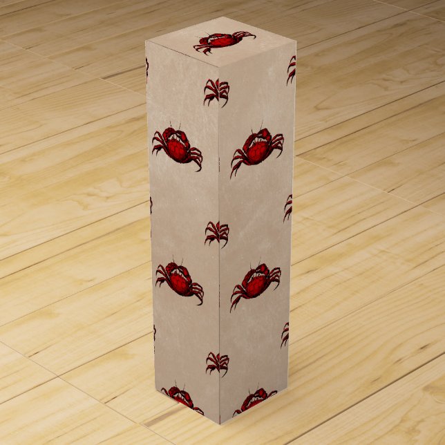 Crab Fest Wine Box (Back)