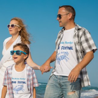 Crab  festival - personalized T-Shirt