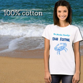 Crab  festival - personalized
