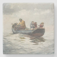 Crab Fishing (by Winslow Homer)