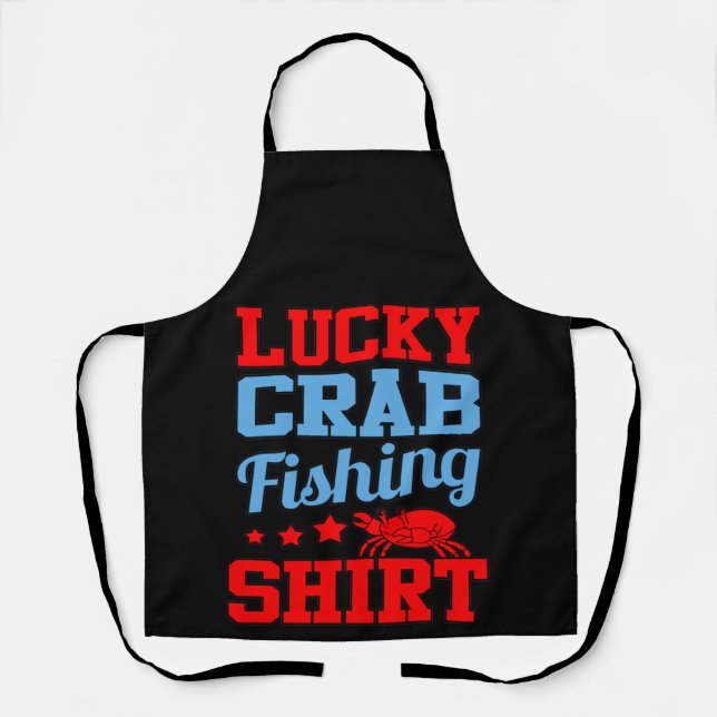 Crab Fishing Crabs Seafood Crabbing Lobster Sea Apron (Front)