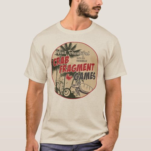 Crab Fragment Games Tropical Tee