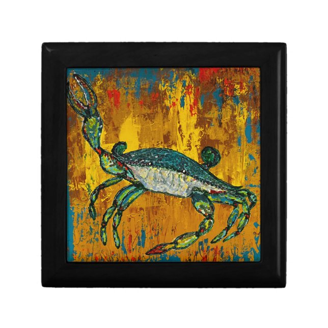 Crab Gift Jewelry Box (Front)