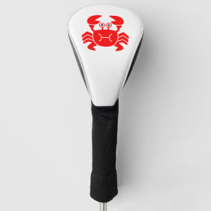 crab golf head cover