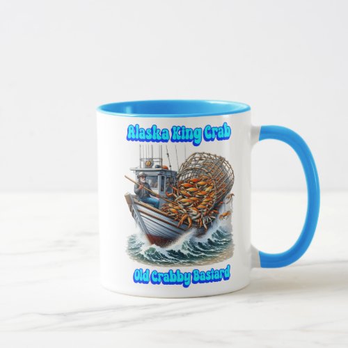 Crab Hunters Voyage Old Crabby Bastard  Mug