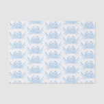 Crab in Blue Tissue Paper