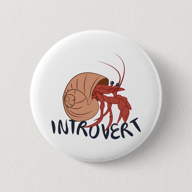 Crab Introvert Button (Front)
