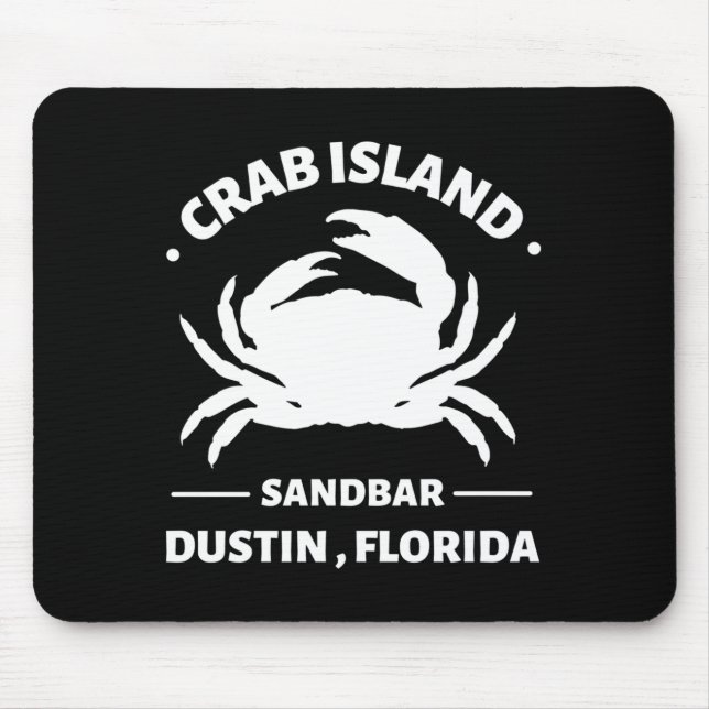 crab island sandbar florida mouse pad (Front)