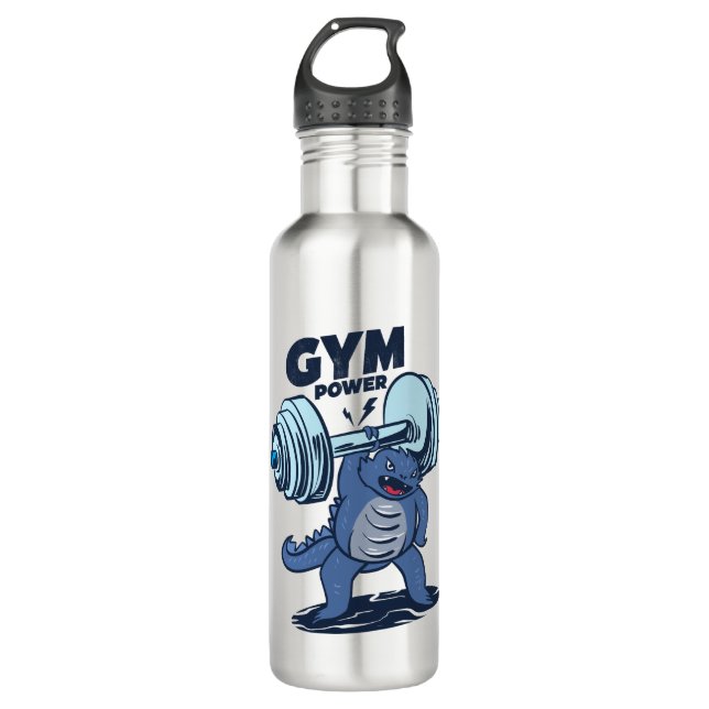 Crab Kingdom Guardian Fantasy Illustration Soft Co Stainless Steel Water Bottle (Front)