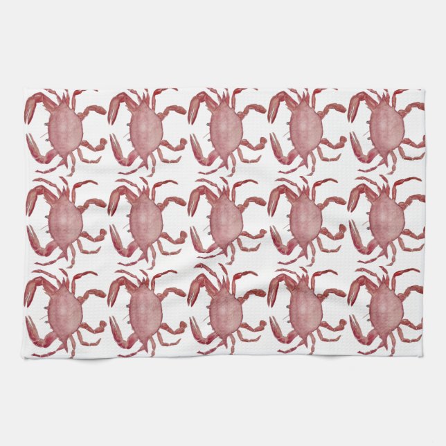 Crab kitchen towel
