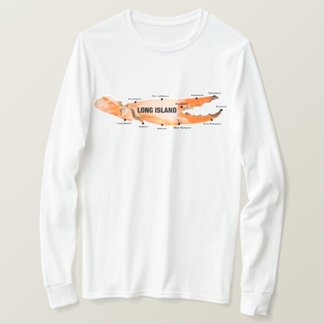 CRAB LEG ISLAND T-Shirt (Design Front)