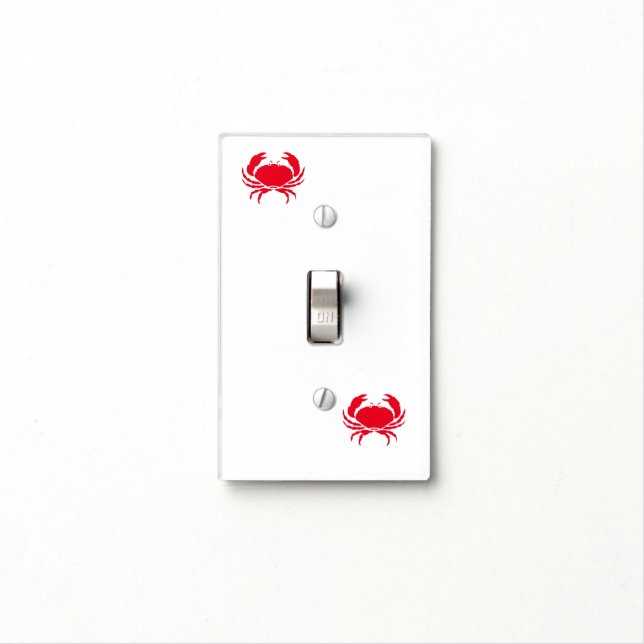"Crab" Light Switch Cover (In Situ)