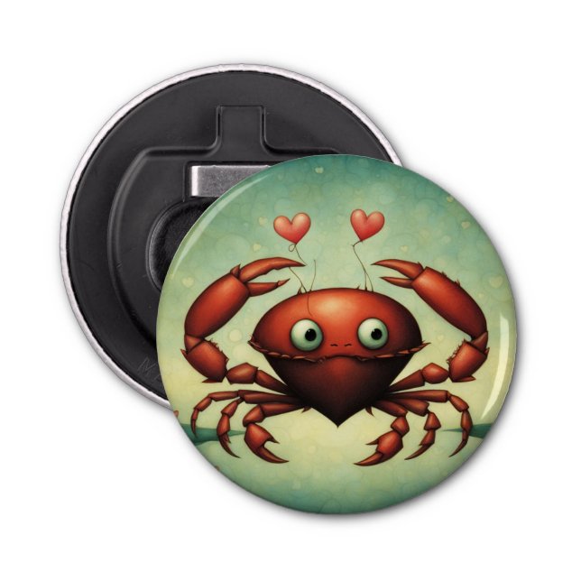 Crab Love Bottle Opener (Front)