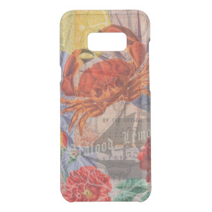 Crab Nautical Beach Seafood Art Uncommon Samsung Galaxy S8+ Case