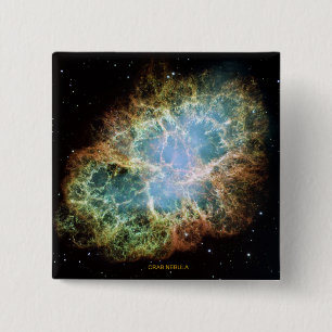 Crab Nebula Button