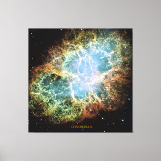 Crab Nebula Canvas Print