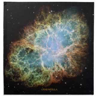 Crab Nebula Cloth Napkin