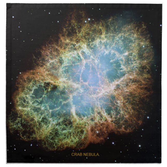 Crab Nebula Cloth Napkin (Front)