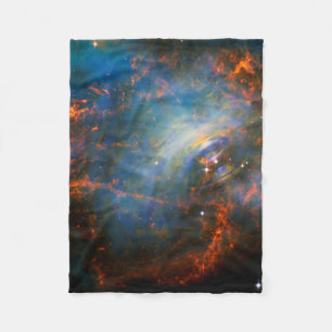 Crab Nebula Fleece Blanket