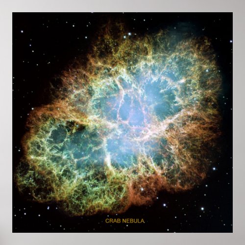Crab Nebula Galaxy Poster