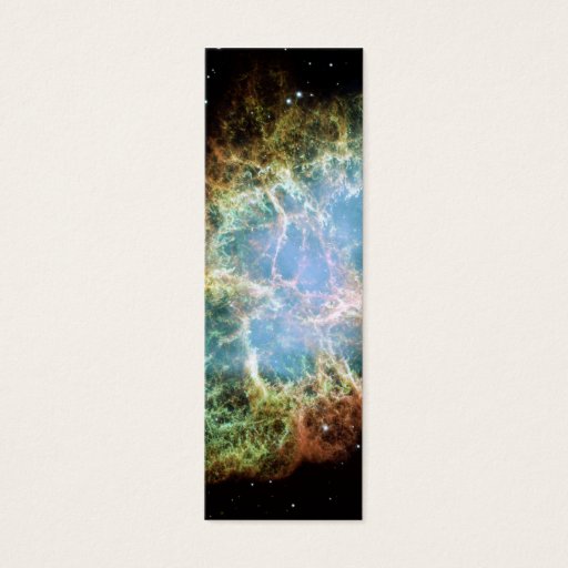 Customizable Crab Nebula â€“ Hubble Telescope Business Cards