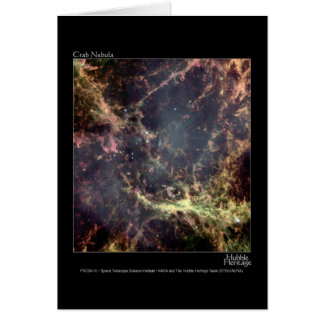 Crab Nebula Hubble Telescope Cards