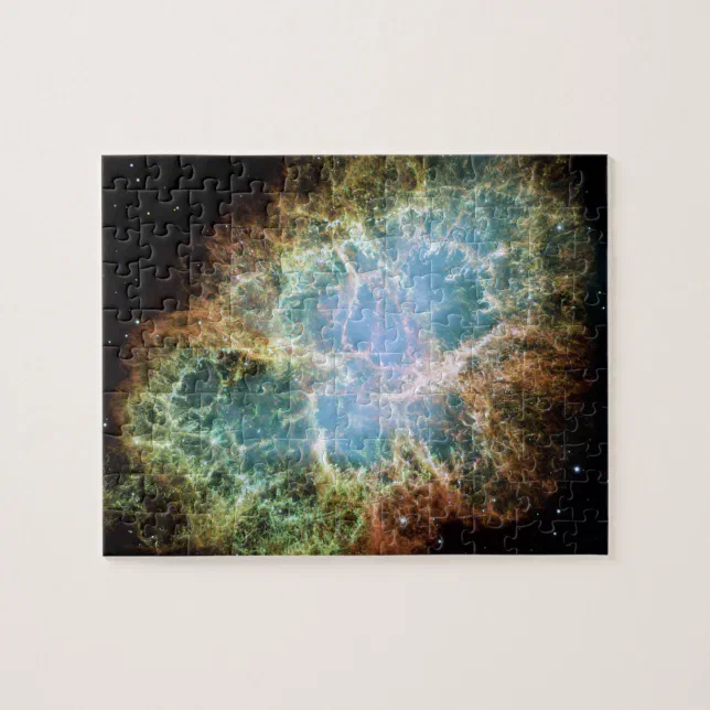 Crab Nebula – Hubble Telescope Jigsaw Puzzle | Zazzle