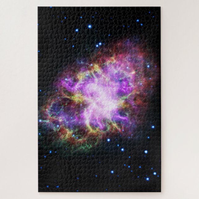 Crab nebula jigsaw puzzle (Vertical)