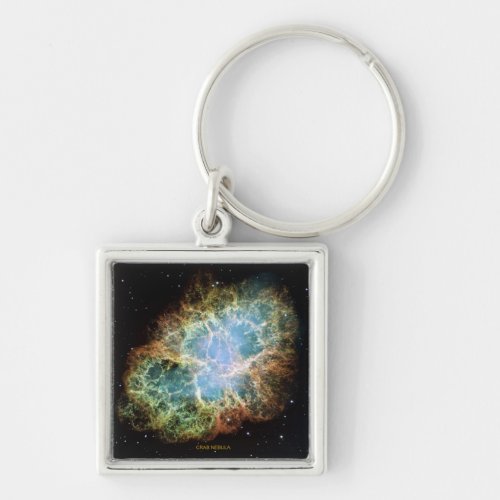Crab Nebula Keychain