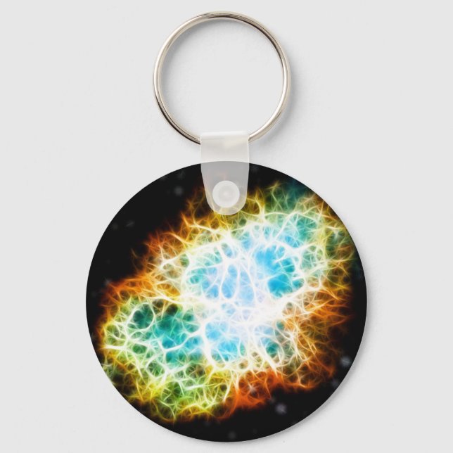 Crab Nebula Keychain (Front)