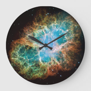 Crab Nebula Large Clock