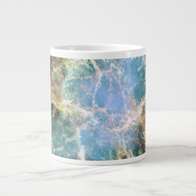 Crab Nebula Large Coffee Mug (Front)