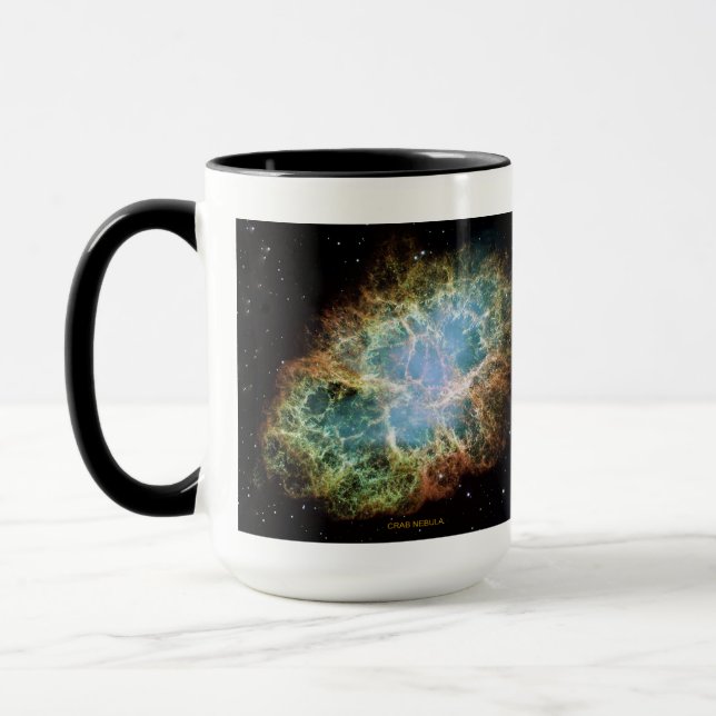 Crab Nebula Mug (Left)