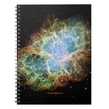 Crab Nebula Notebook by galaxyofstars at Zazzle