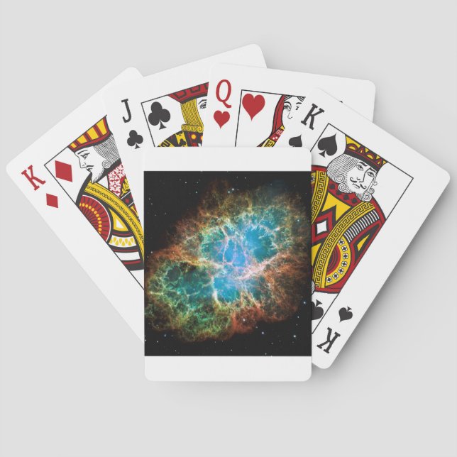 Crab Nebula Poker Cards (Back)
