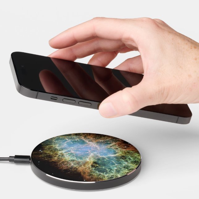 Crab Nebula Space Galaxy Wireless Charger (Hand)