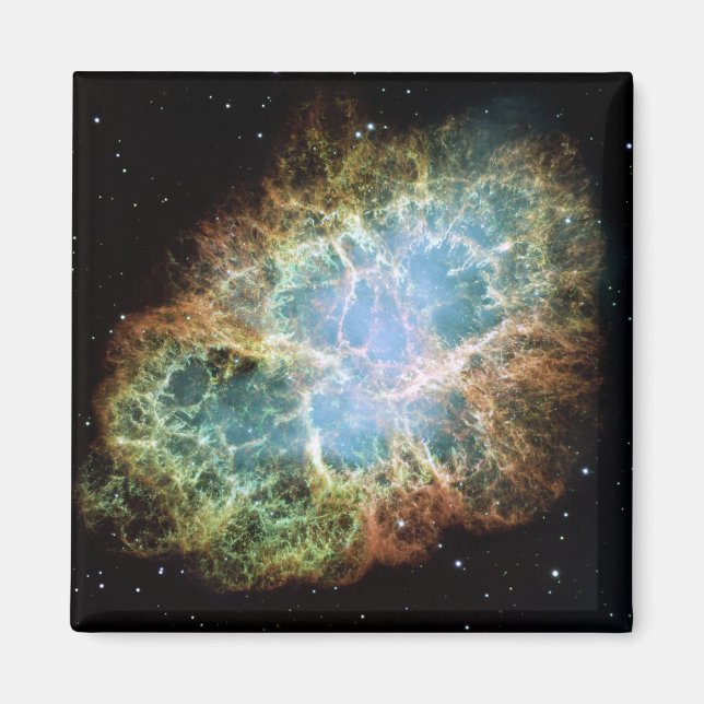 Crab Nebula Space NASA photo Magnet (Front)