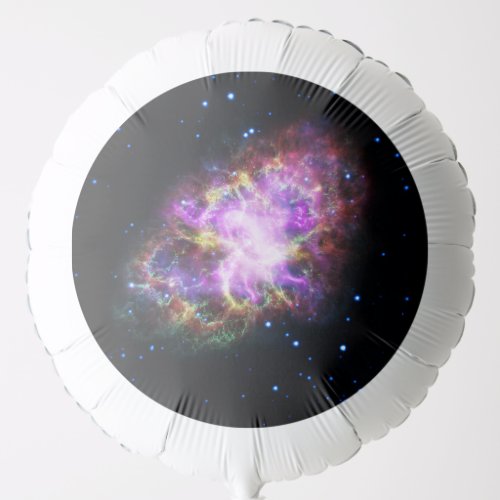 Crab Nebula Supernova Remnant Hubble Composite Balloon