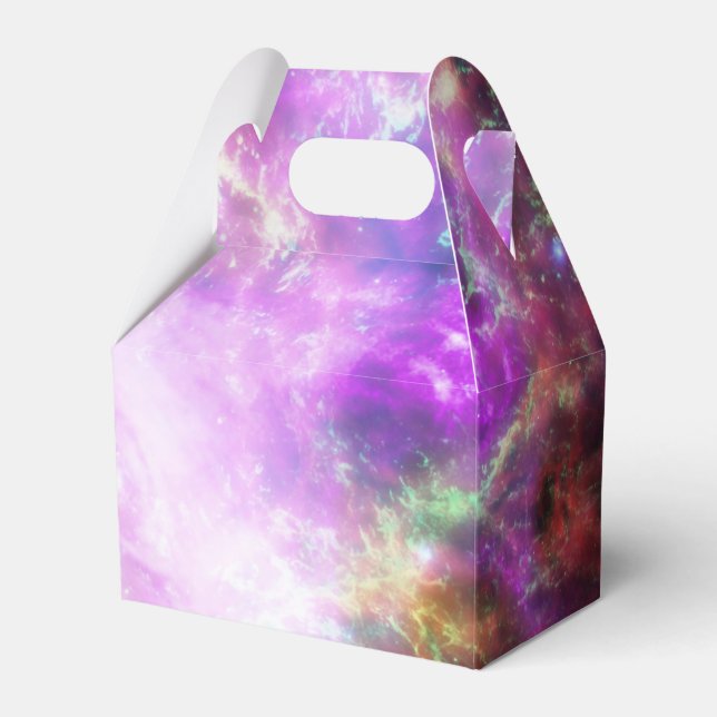 Crab Nebula Supernova Remnant Hubble Composite Favor Boxes (Front Side)