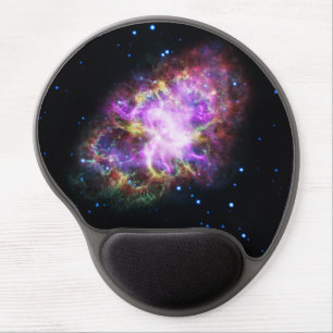 Crab Nebula Supernova Remnant Hubble Composite Gel Mouse Pad